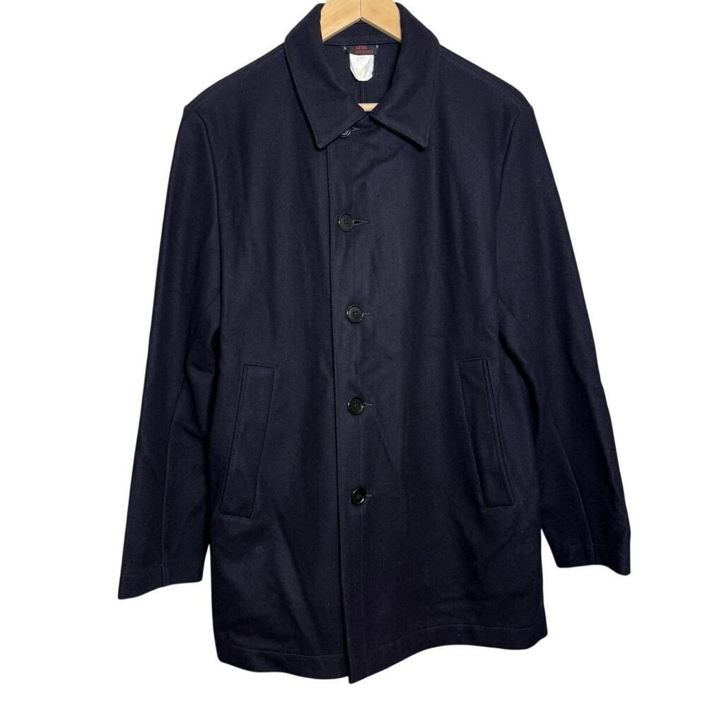 VTG Vetra Le Lude Workwear Wool Blend Pea Coat Men's Sz. 40 (US L)